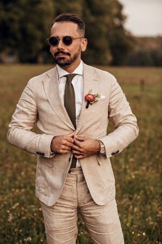 Linen Groom Clothes