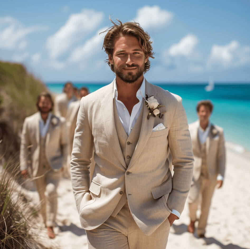 Linen Groom Clothes